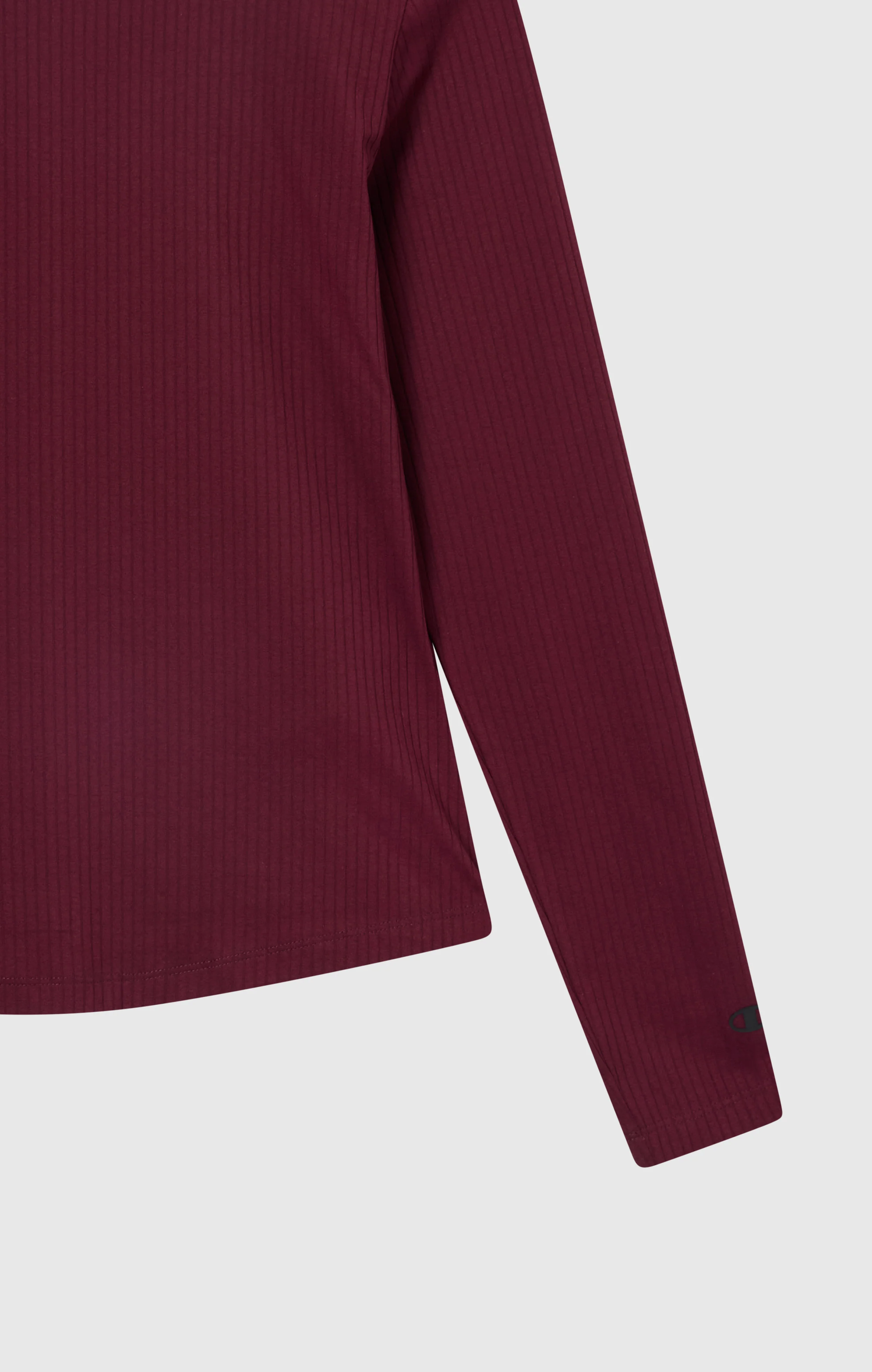 Women’s Long-Sleeve Ribbed Slim Fit C-Tech T-Shirt - Image 7