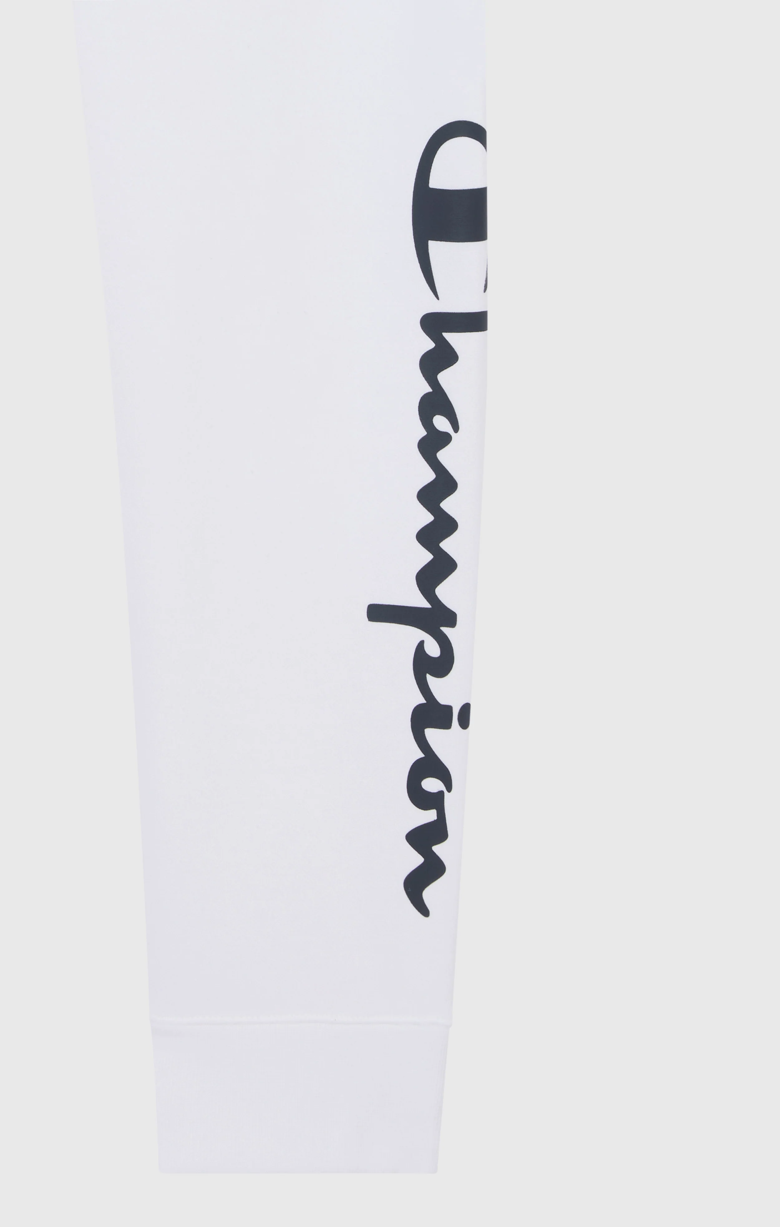 Women's Script Logo Rib Cuff Jogger Pants - Image 7