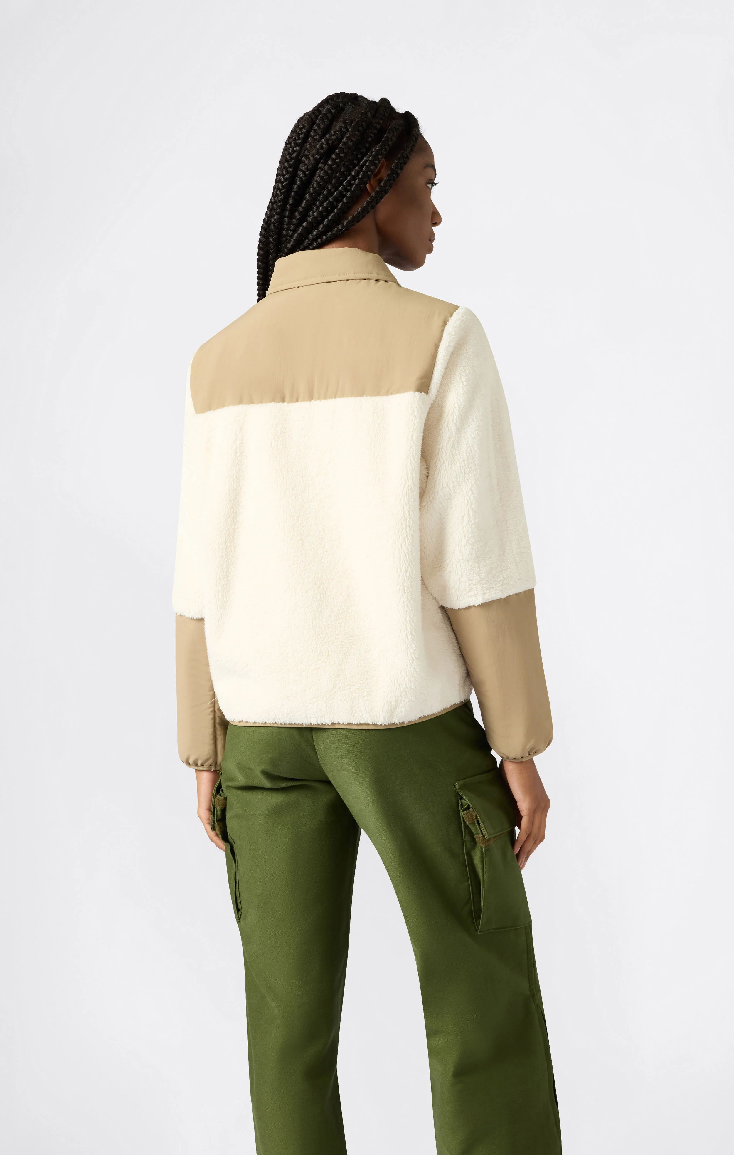 Women’s Polar Jacket with Button Closure - Image 2
