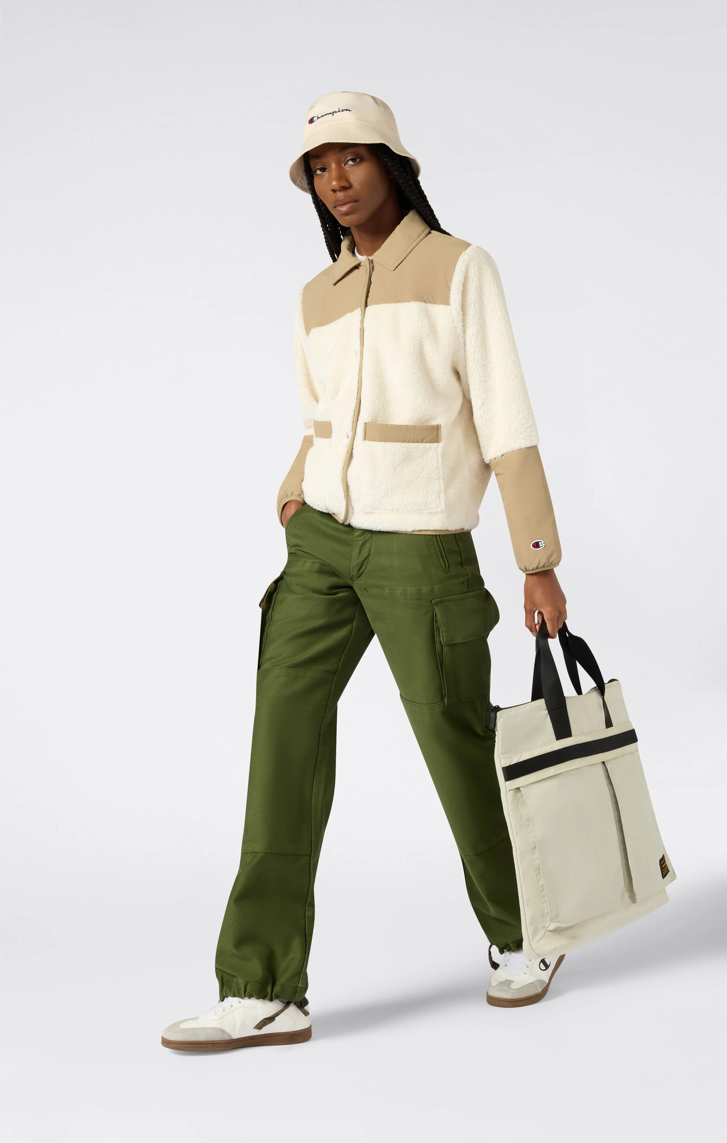 Women’s Polar Jacket with Button Closure - Image 4