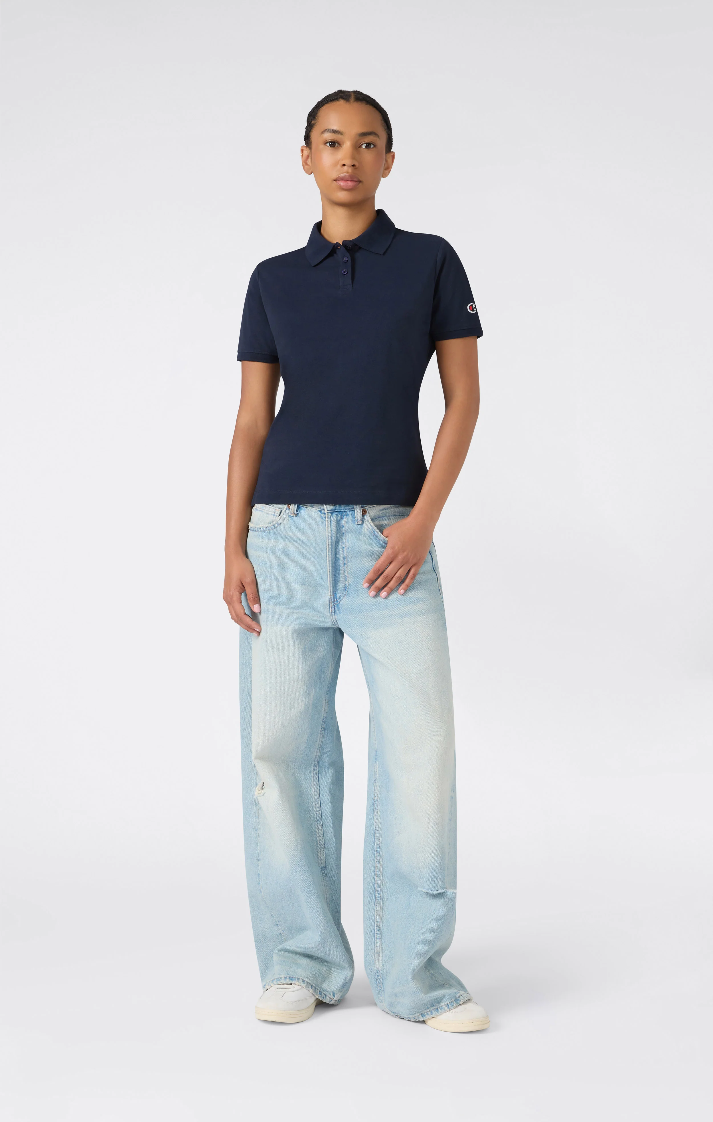 Women’s Slim Fit Cotton Piqué Polo Icons - Image 2