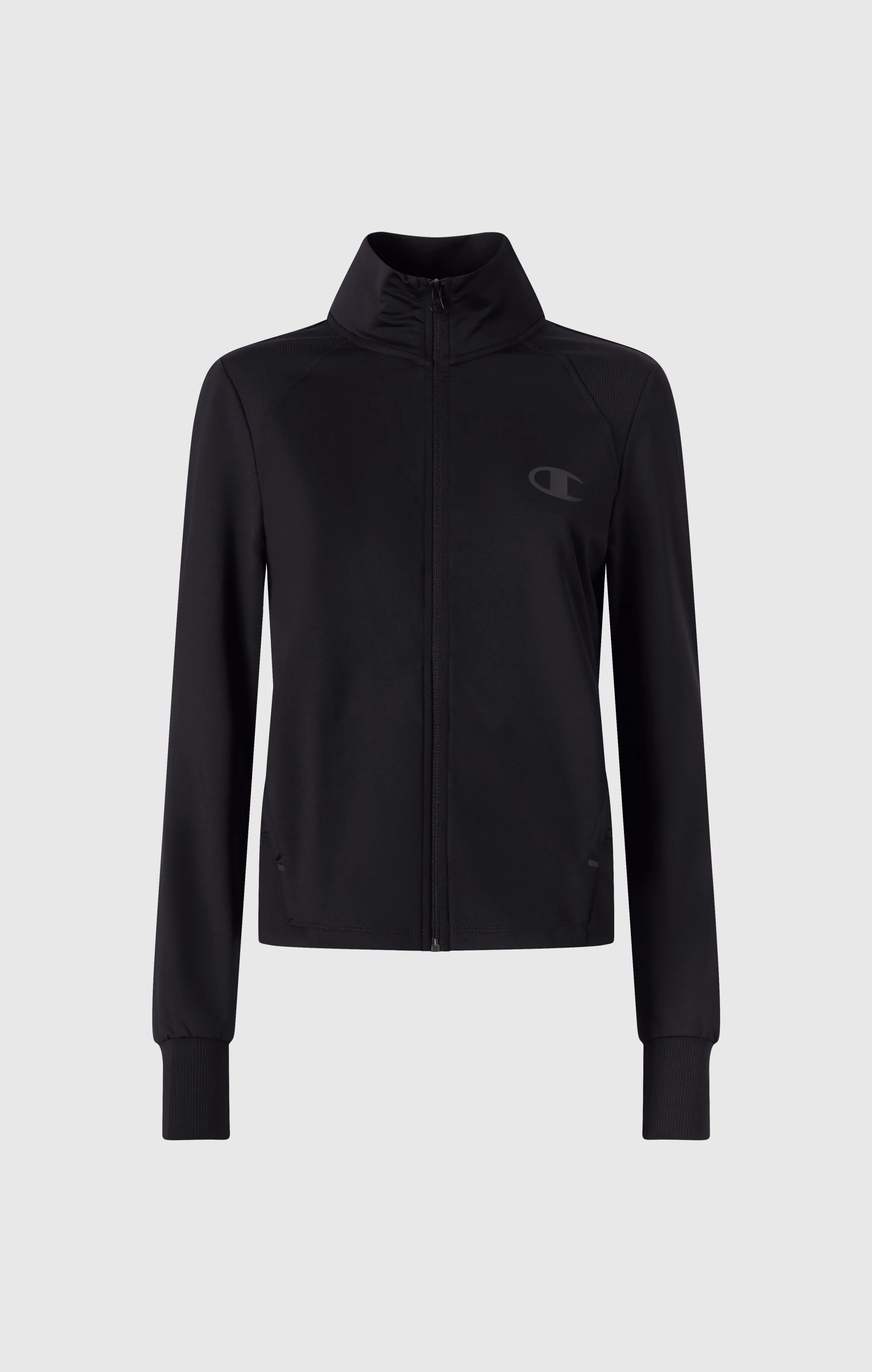 Women's Slim Fit Full-Zip Stretch Poly Hoodie - Image 5