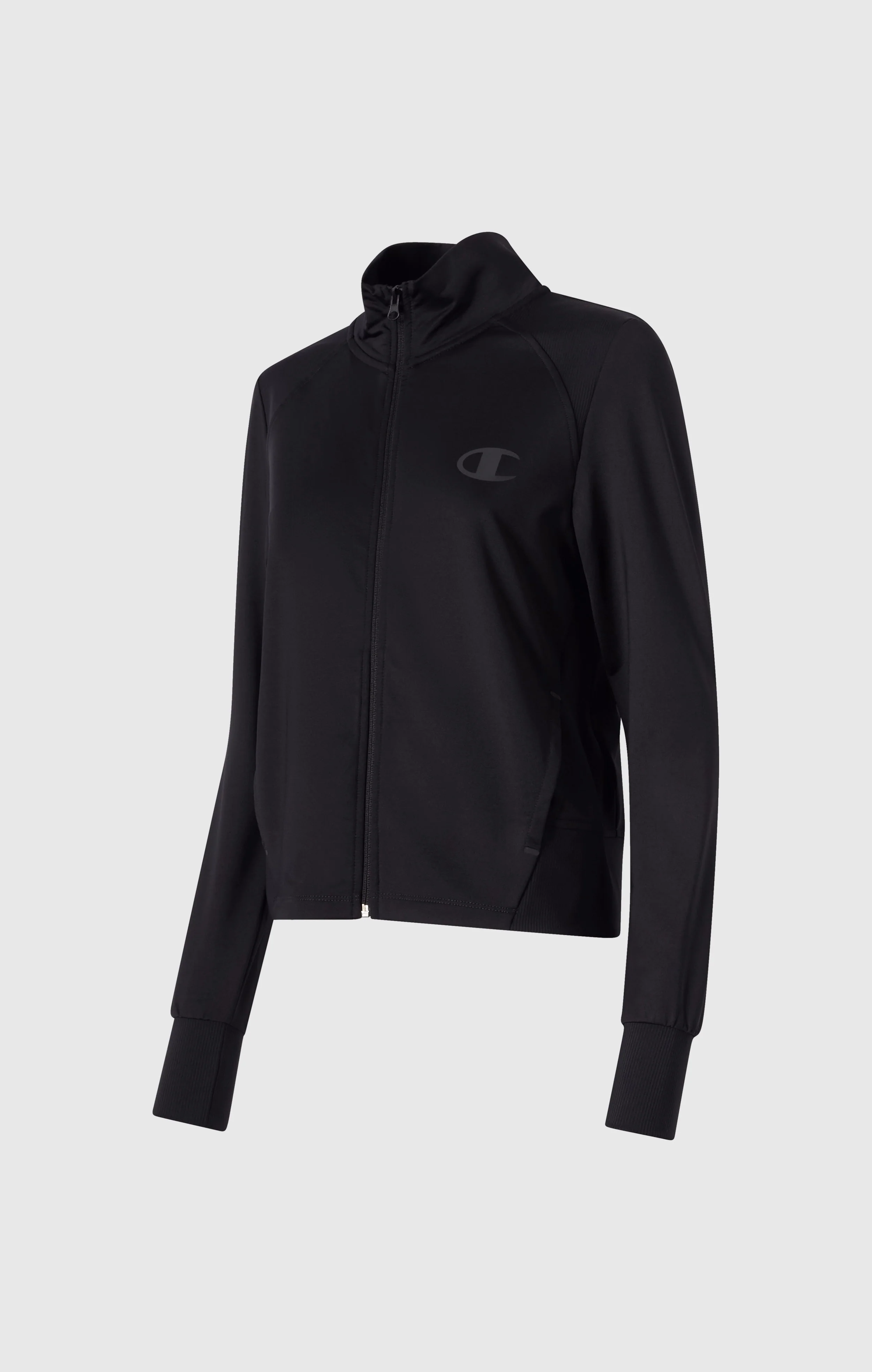 Women's Slim Fit Full-Zip Stretch Poly Hoodie - Image 7