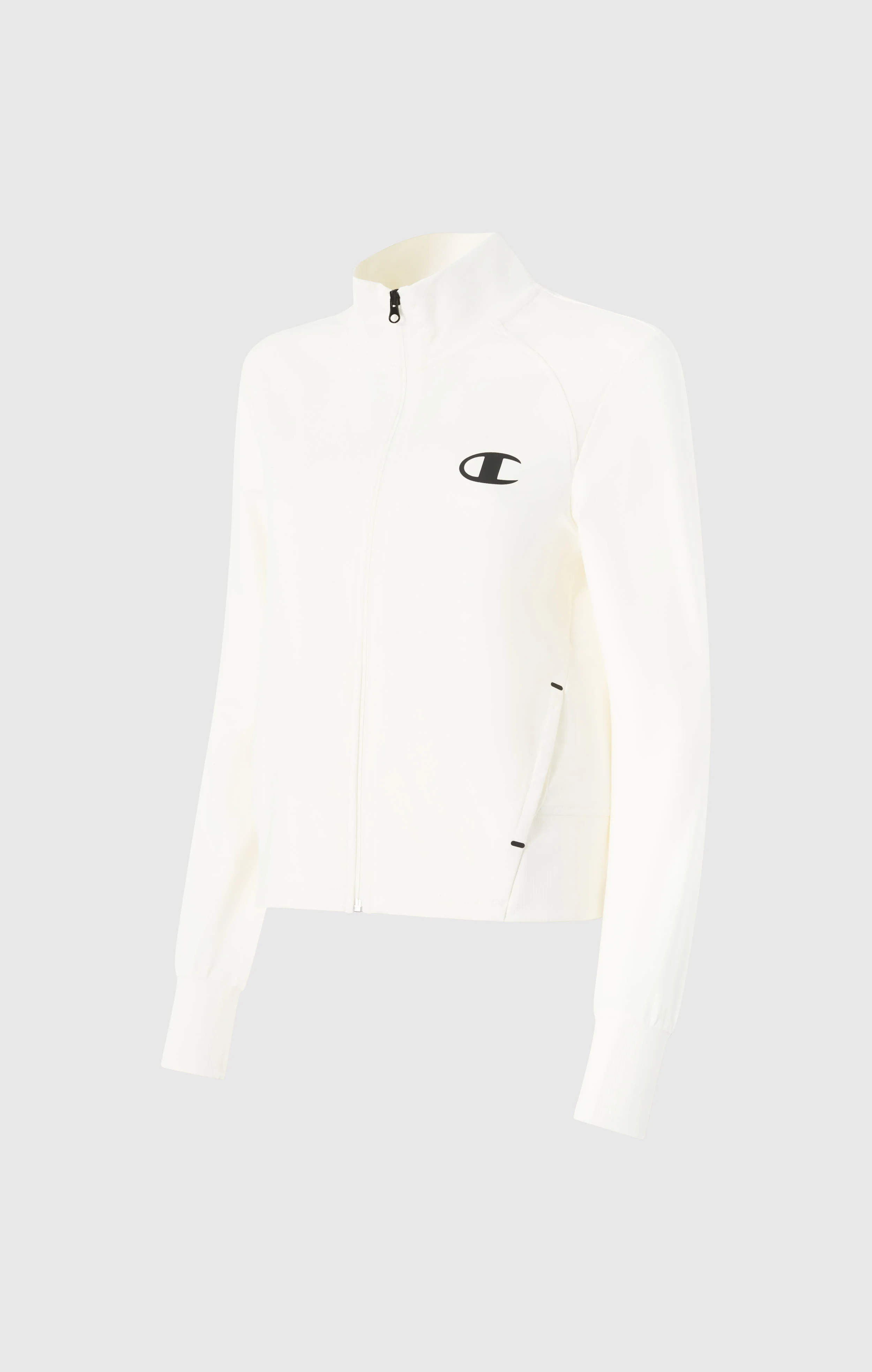 Women's Slim Fit Full-Zip Stretch Poly Hoodie - Image 7