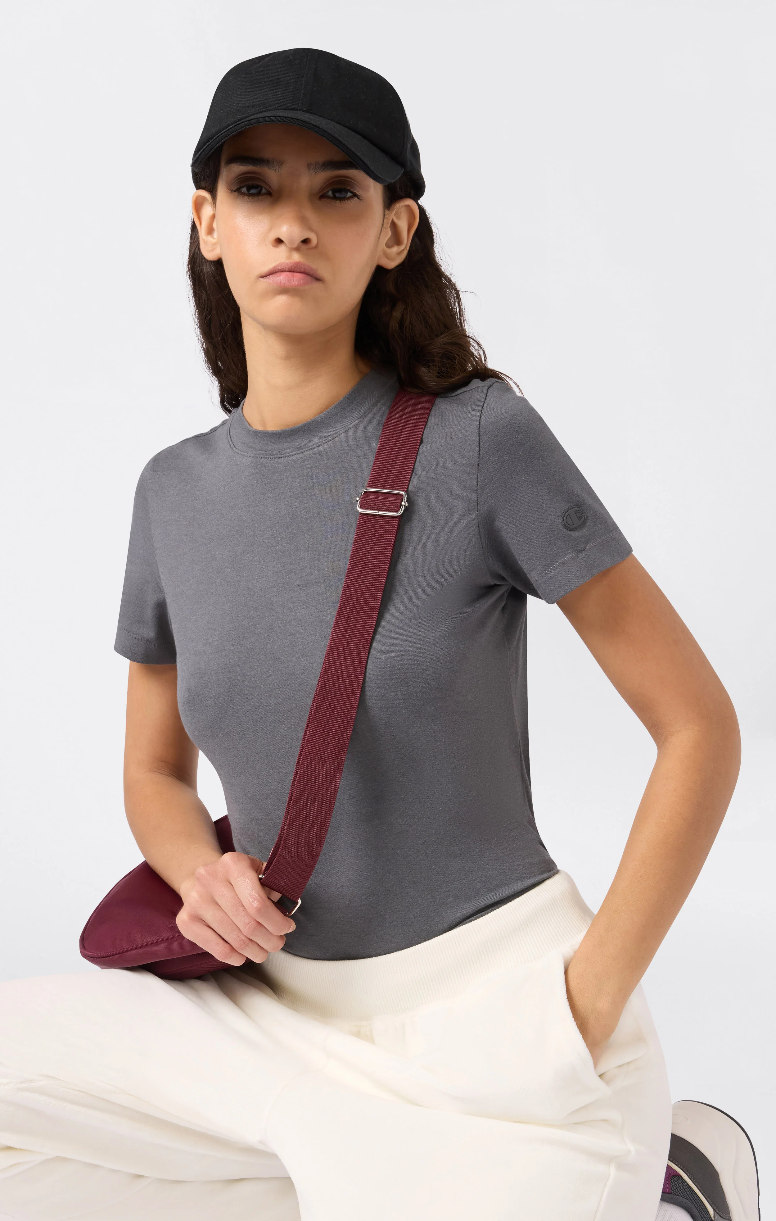 Women's Slim Fit Stretch Jersey T-Shirt - Image 3
