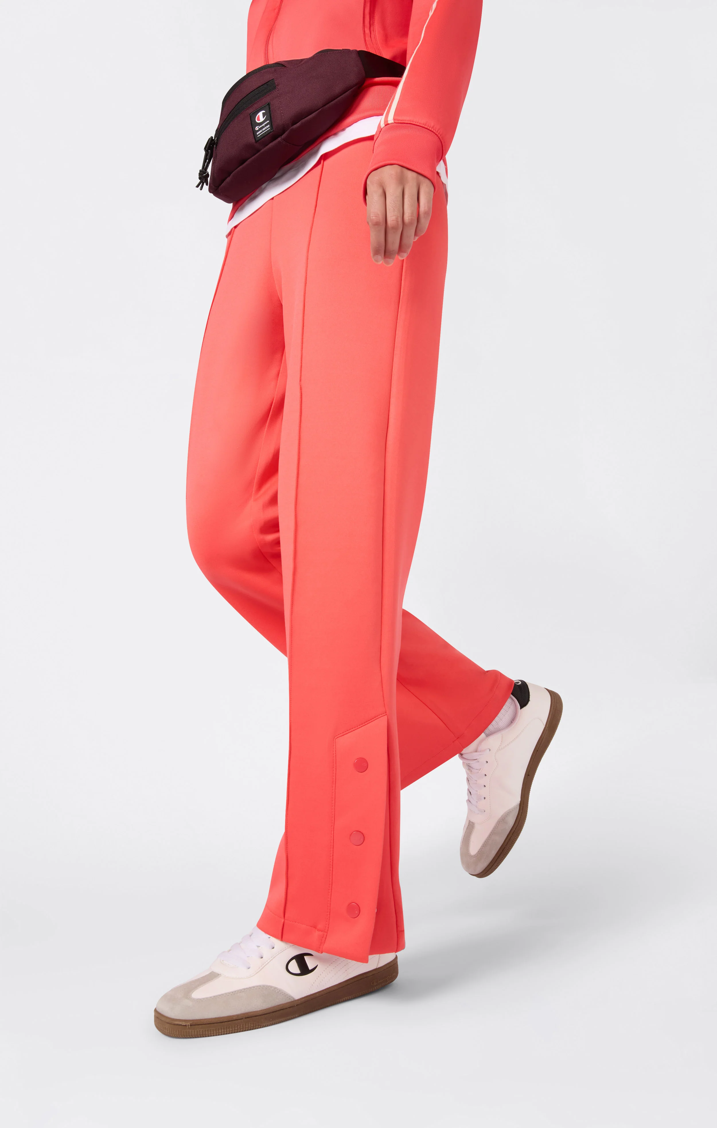 Women’s Straight Hem Pants with Side Slit Icons - Image 3