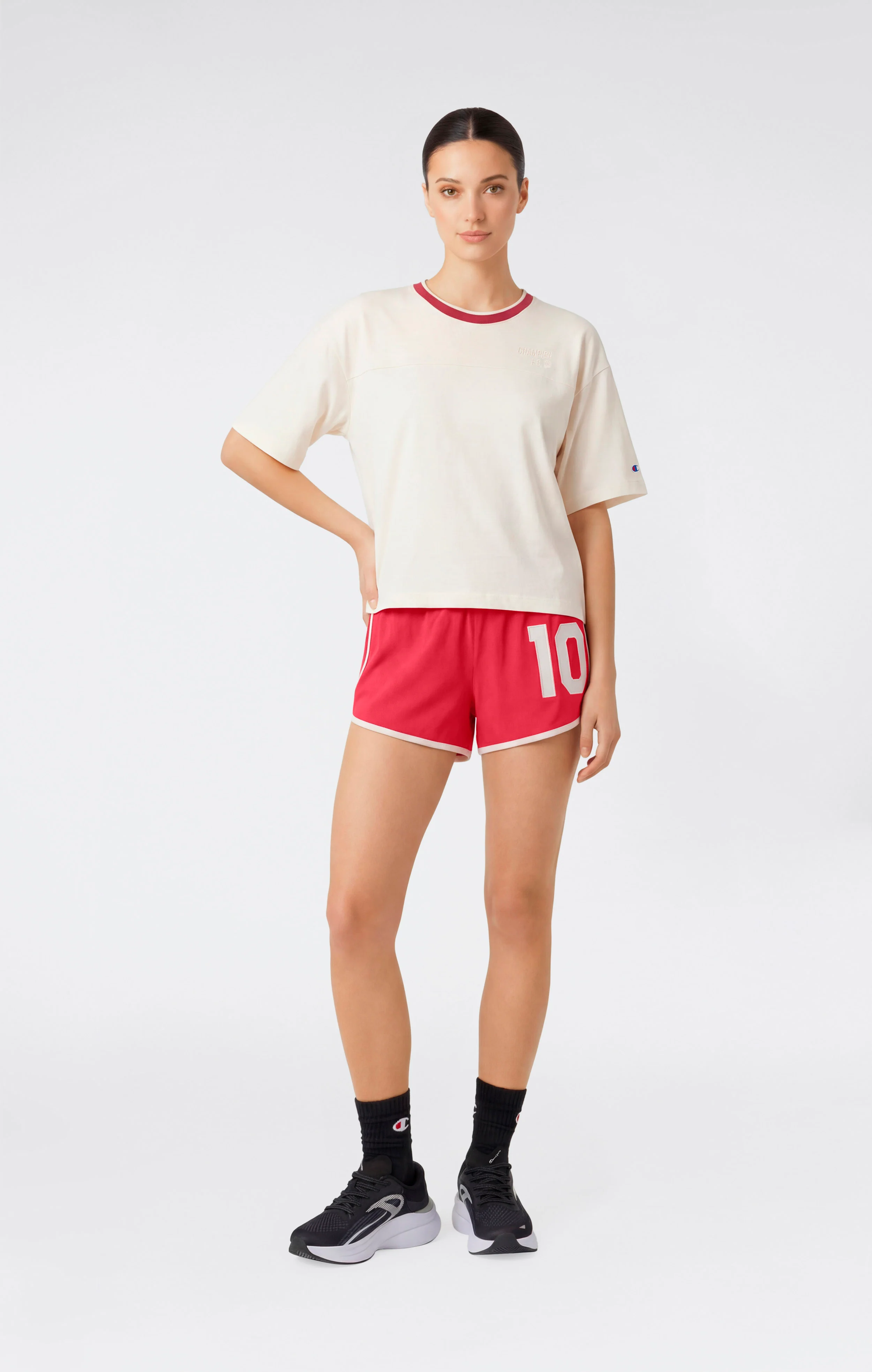 Women’s Stretch Nylon Shorts - Image 2