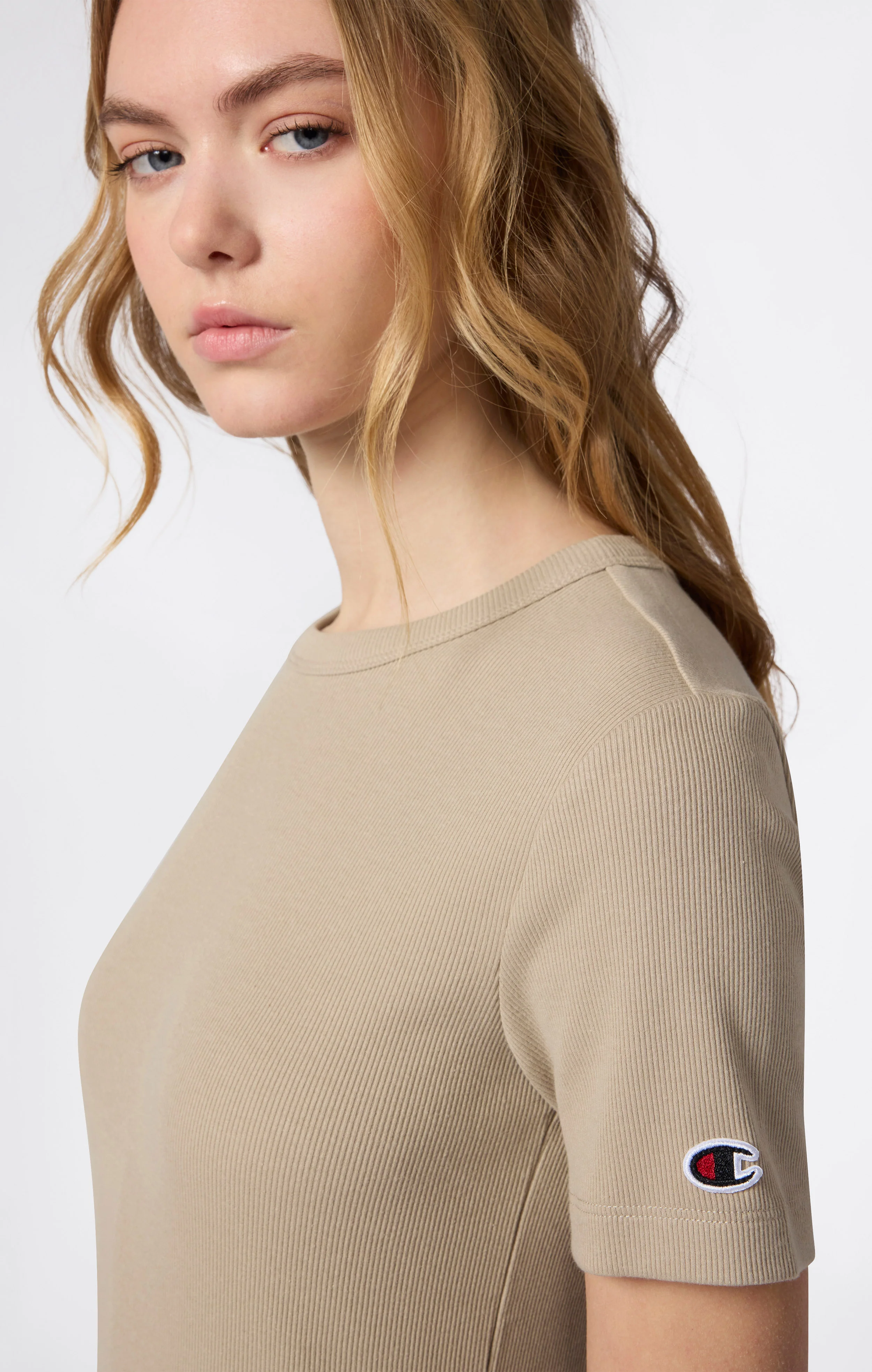 Women’s Stretch Rib T-Shirt - Image 4