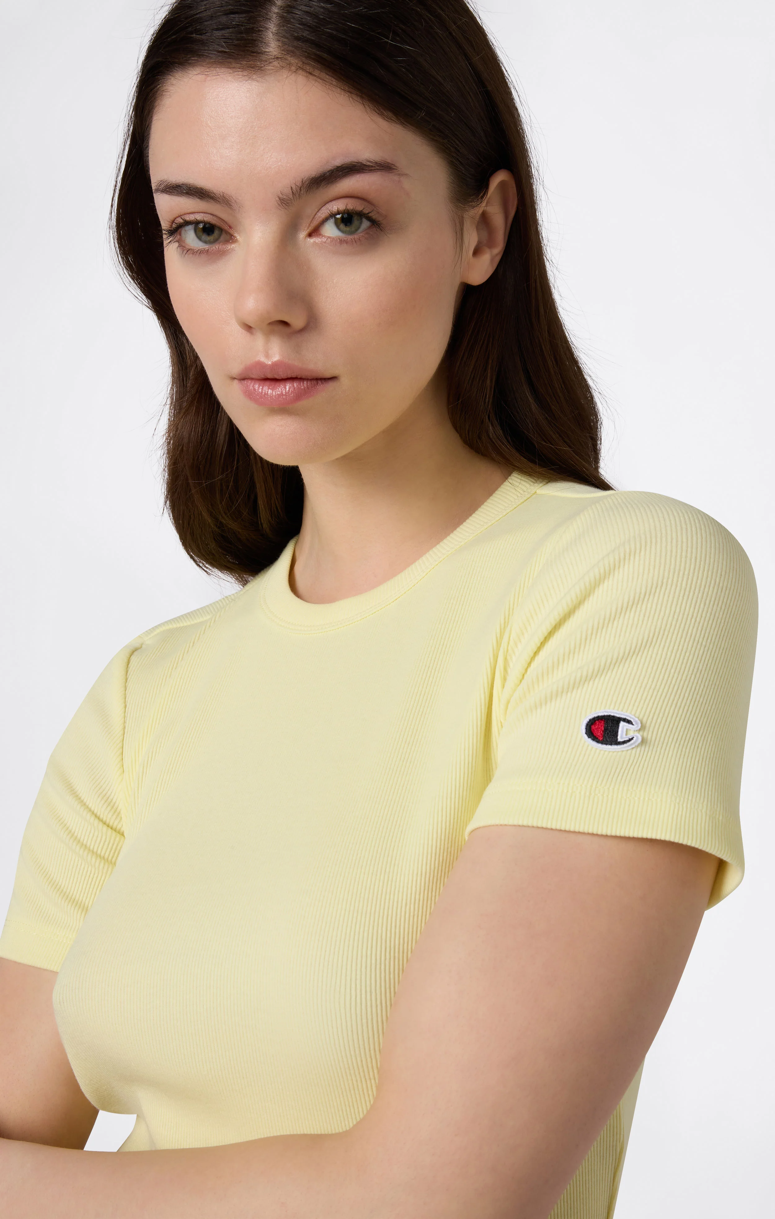 Women’s Stretch Rib T-Shirt - Image 3