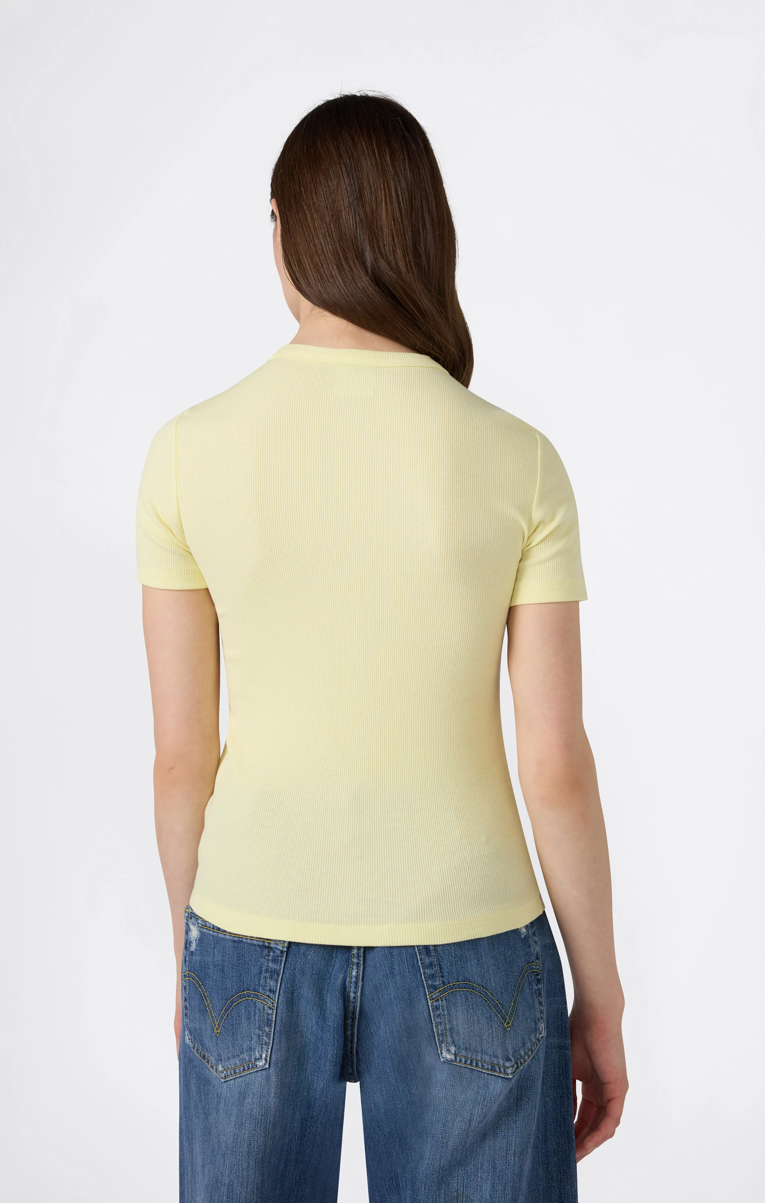 Women’s Stretch Rib T-Shirt - Image 4