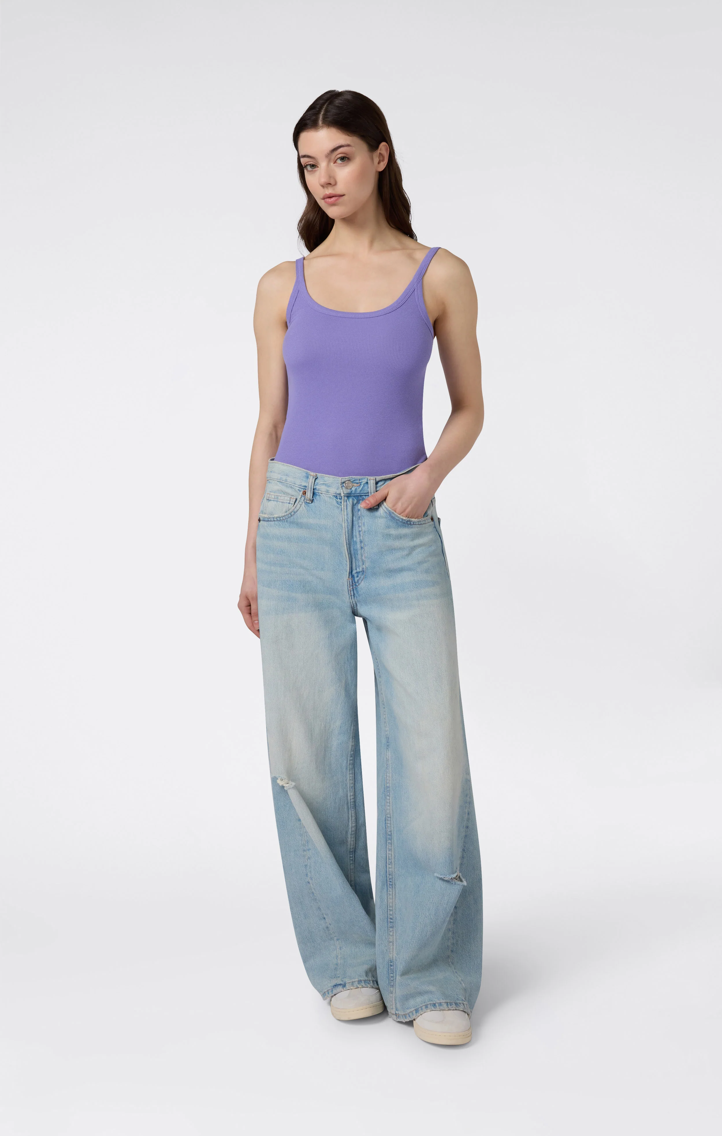 Women’s Stretch Rib Tank Top Icons - Image 2