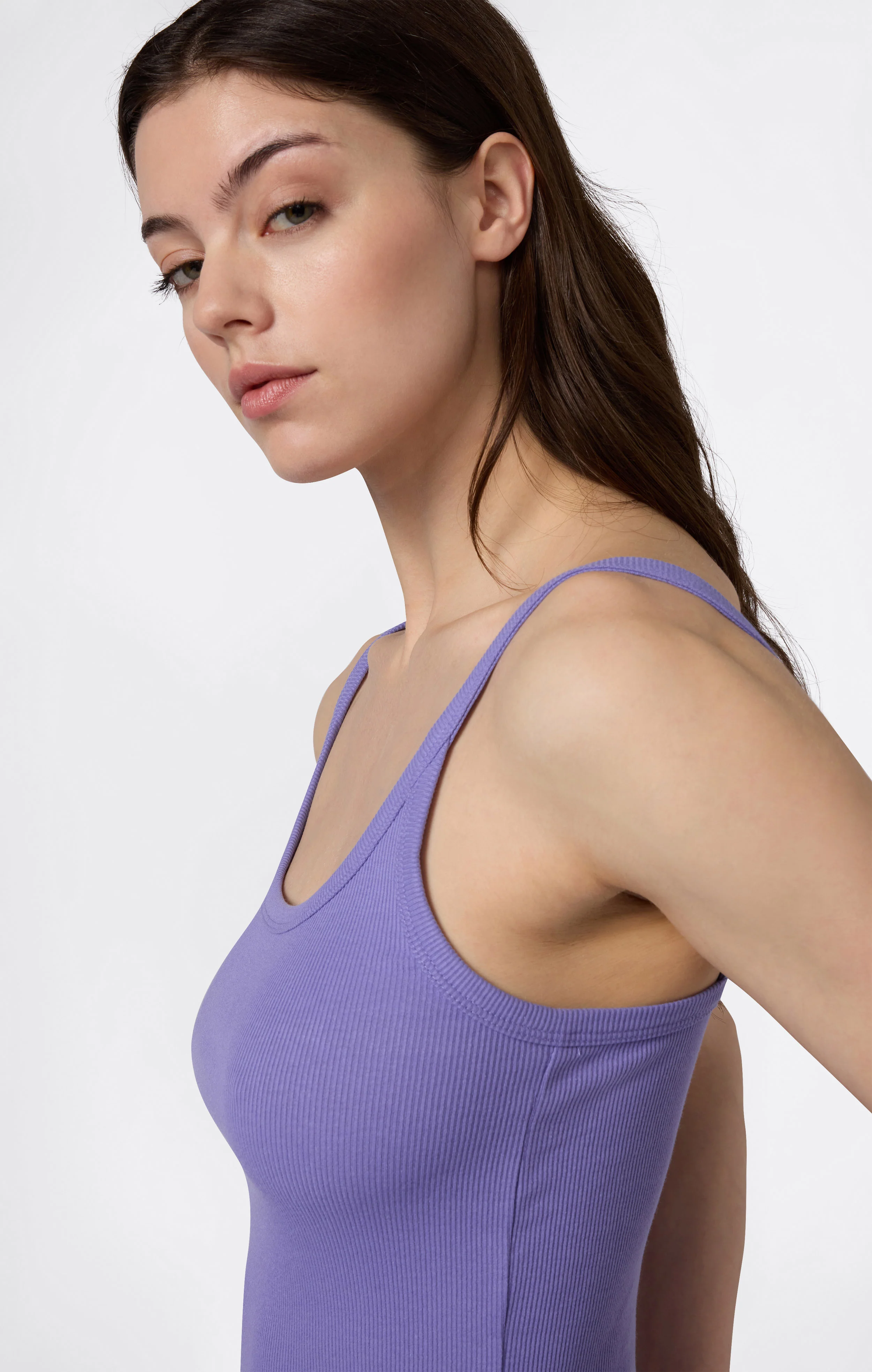Women’s Stretch Rib Tank Top Icons - Image 3