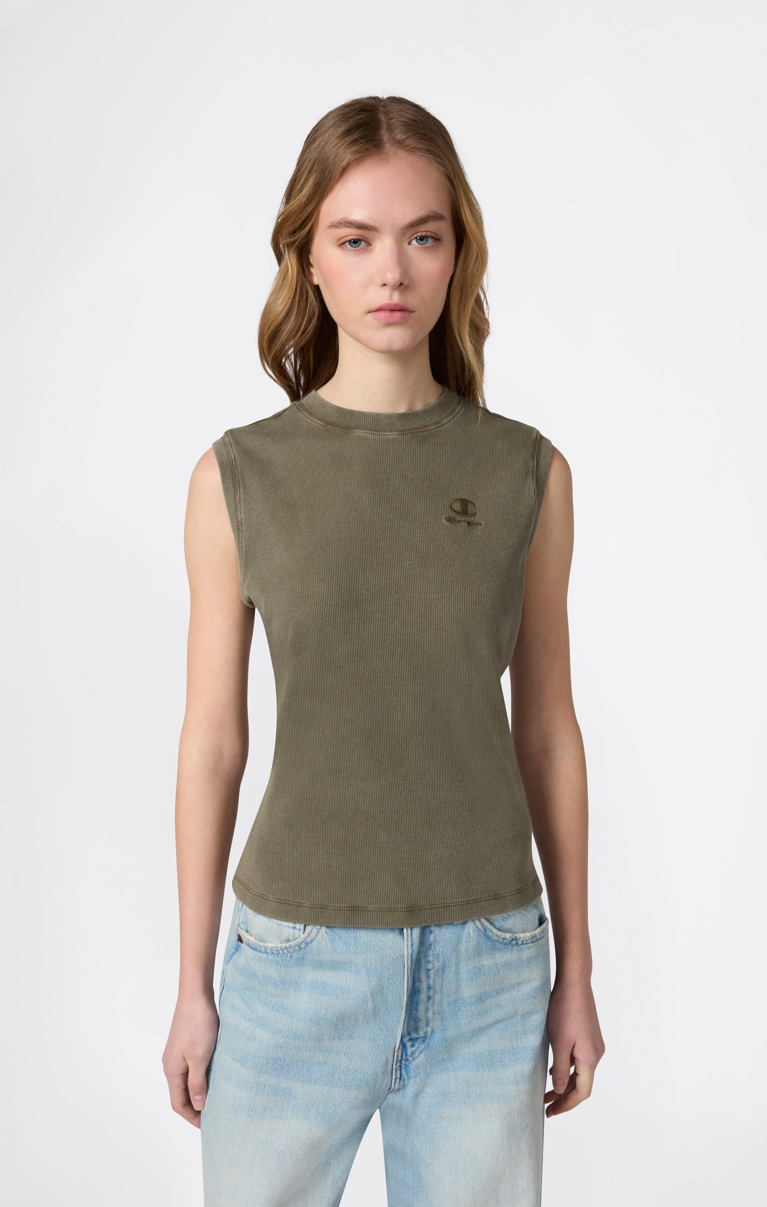 Women’s Washed Effect Tank Top Icons