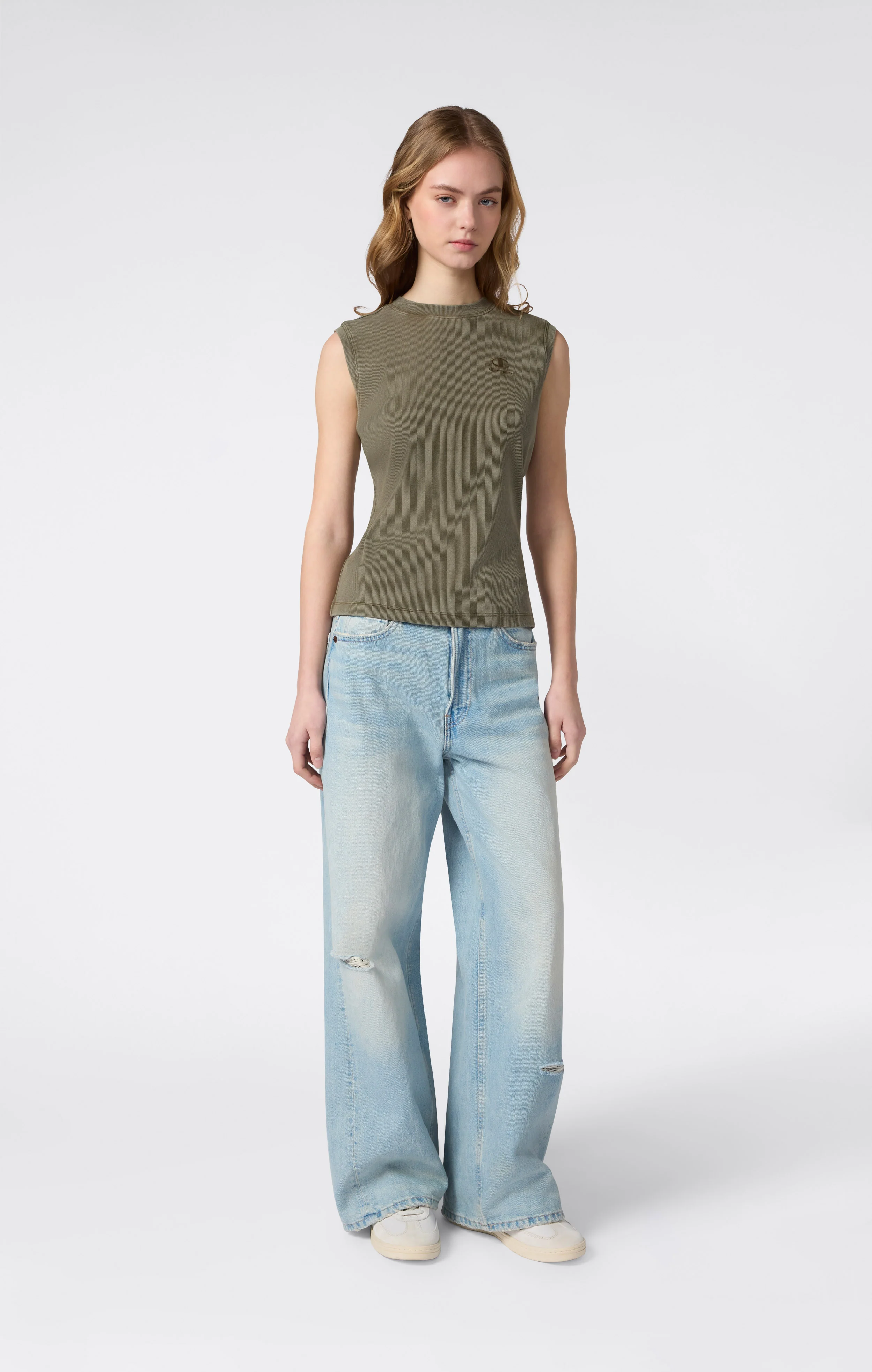 Women’s Washed Effect Tank Top Icons - Image 2