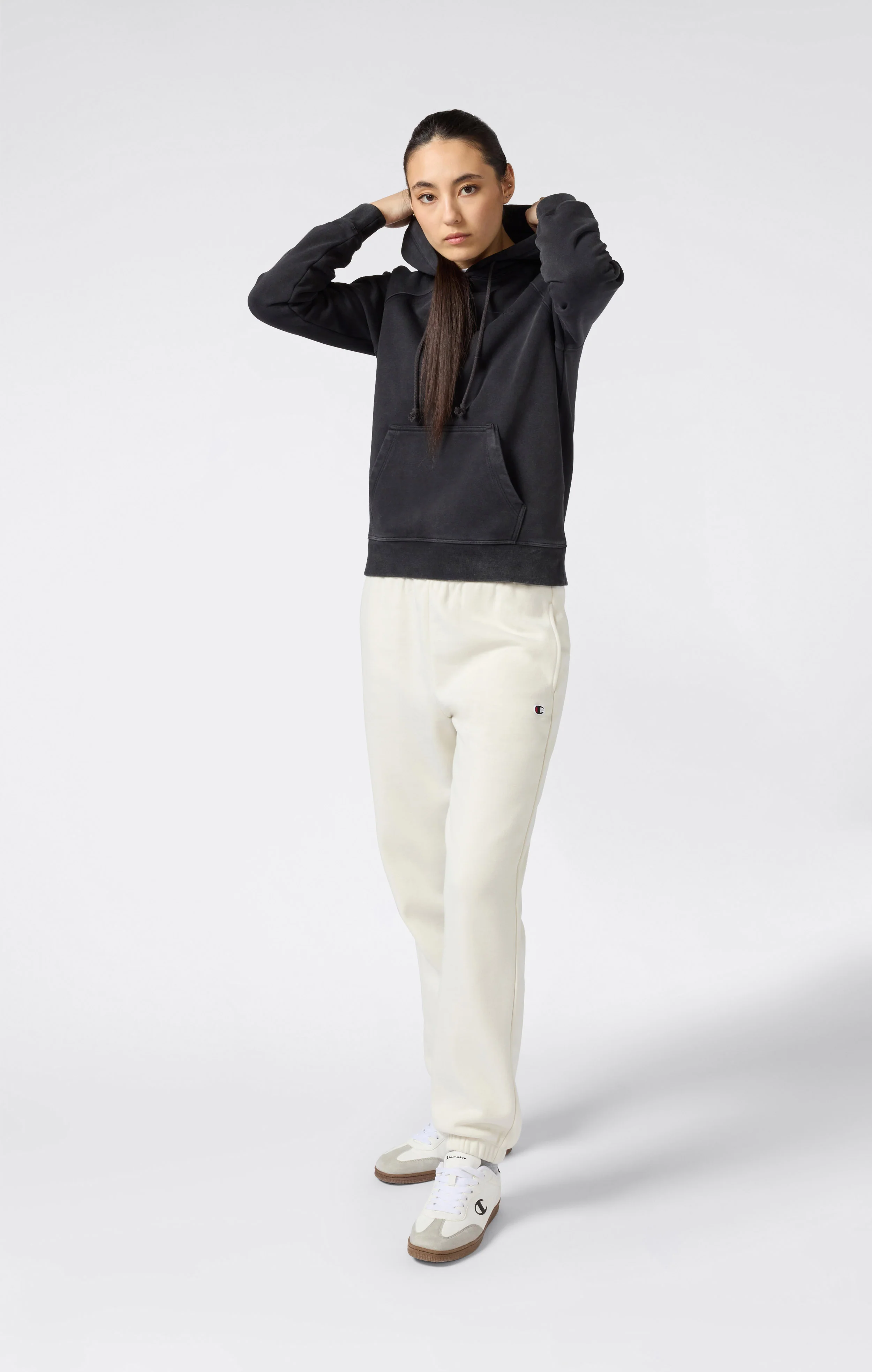 Women's Washed Fleece Hoodie Icons - Image 2