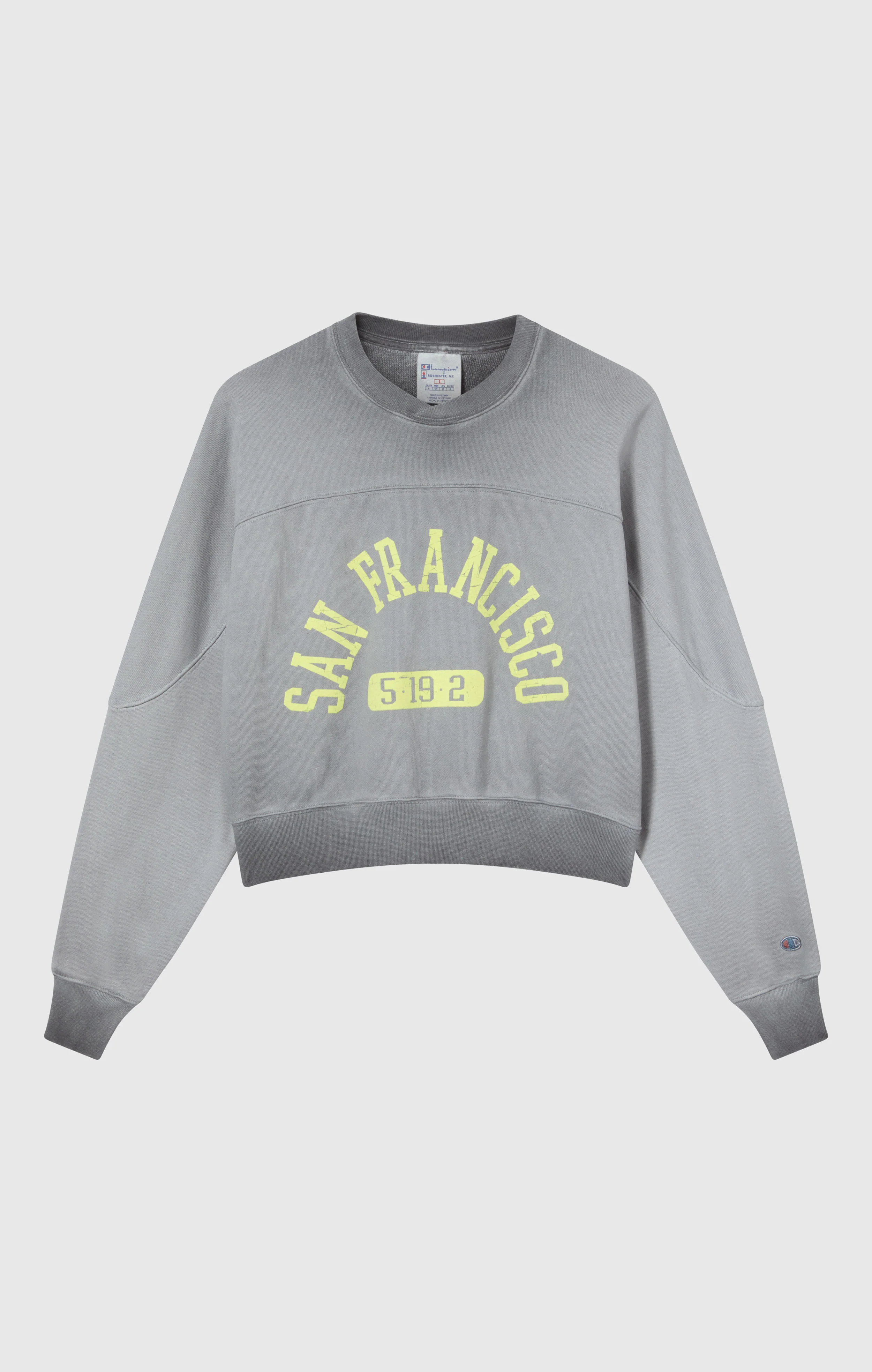 Women’s Washed Heavyweight Crewneck Sweatshirt Time Capsule - Image 6