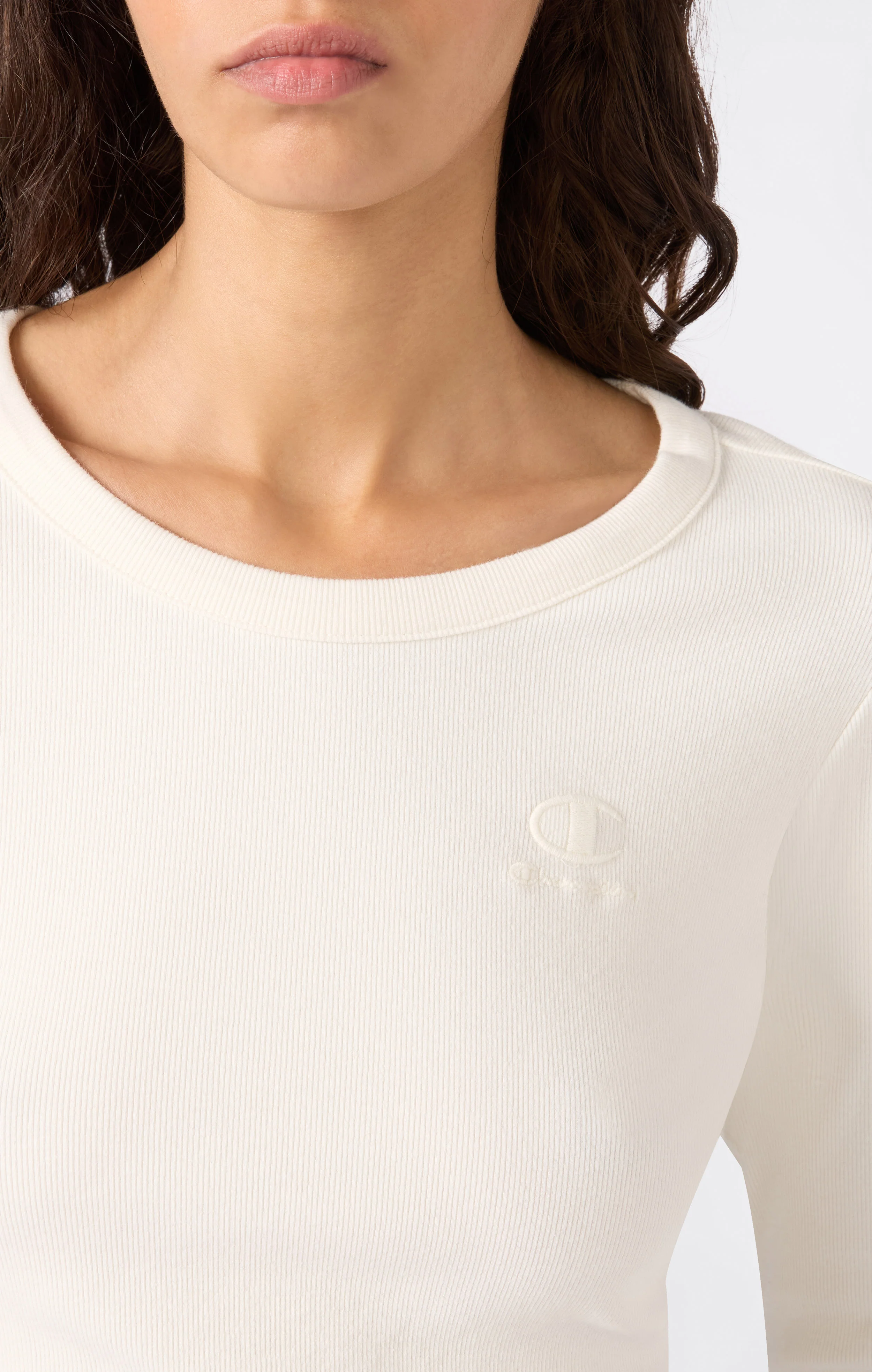 Women's Washed Long Sleeve Fitted T-Shirt Icons - Image 2