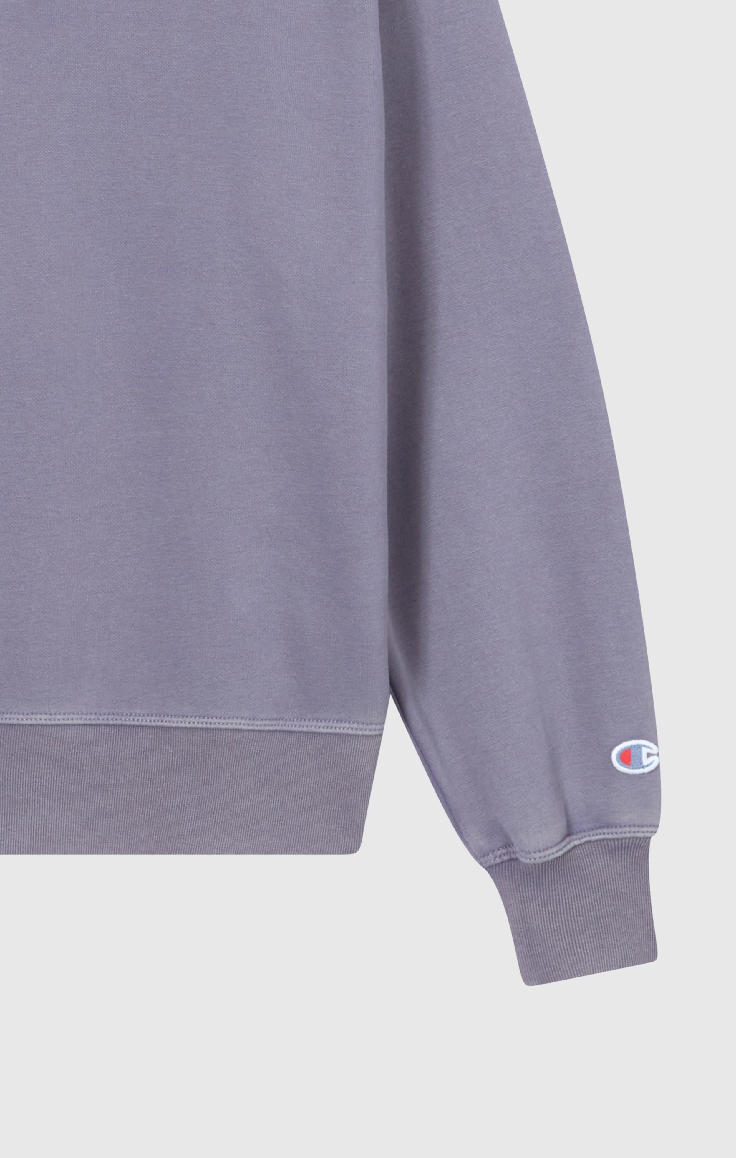 Women's Washed Polo Neck Fleece Sweatshirt Icons - Image 7
