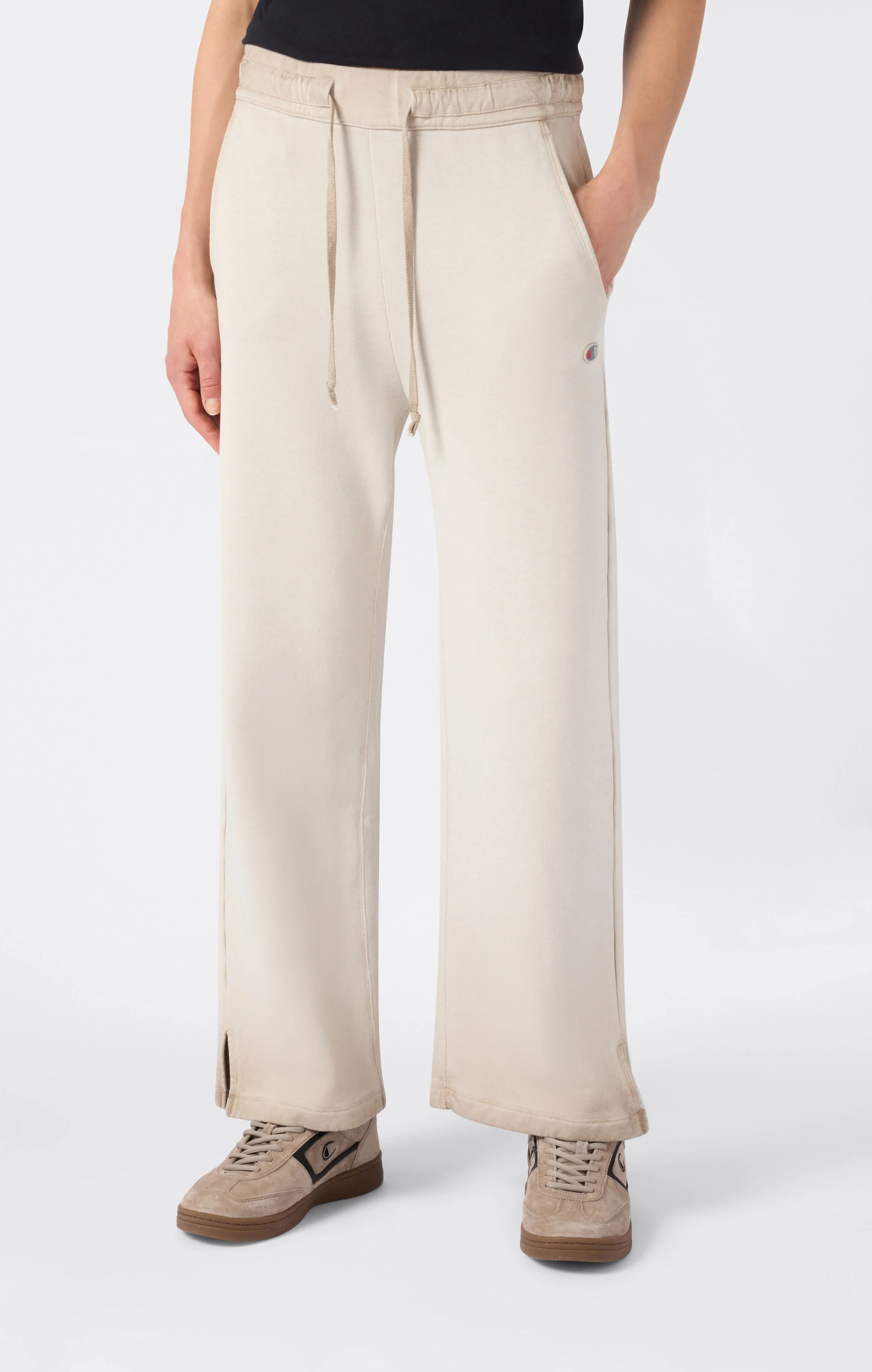 Women’s Washed Wide Leg Sweatpants Time Capsule - Image 4